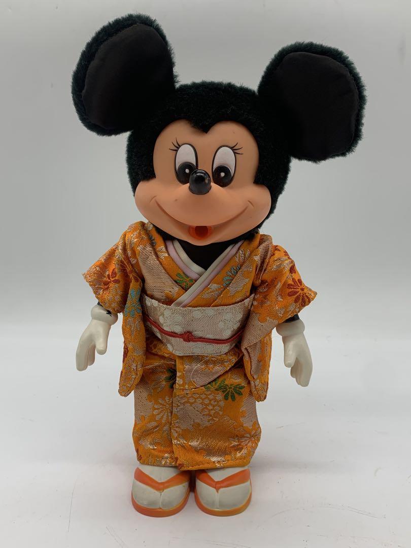 ディズニー　ミニーマウス　ヤングエポック　着物　レトロ　人形 8,431円