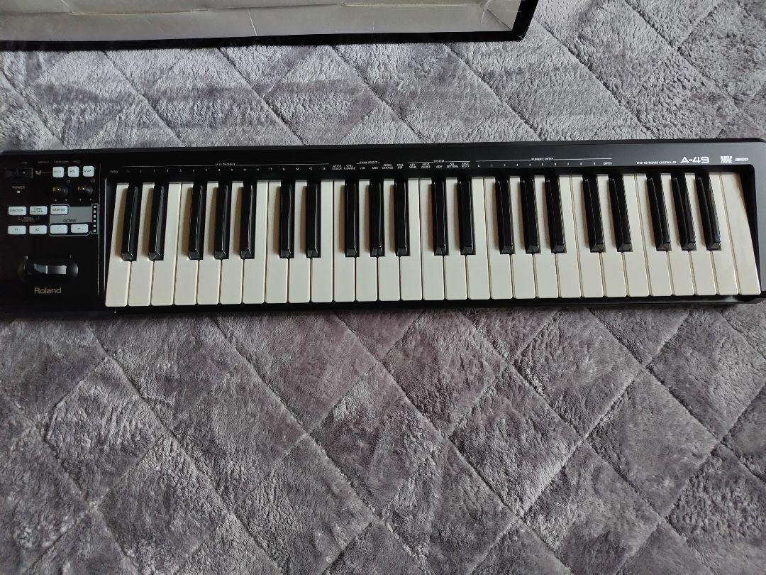前川様 専用 Roland A49 MIDIキーボード BLACK