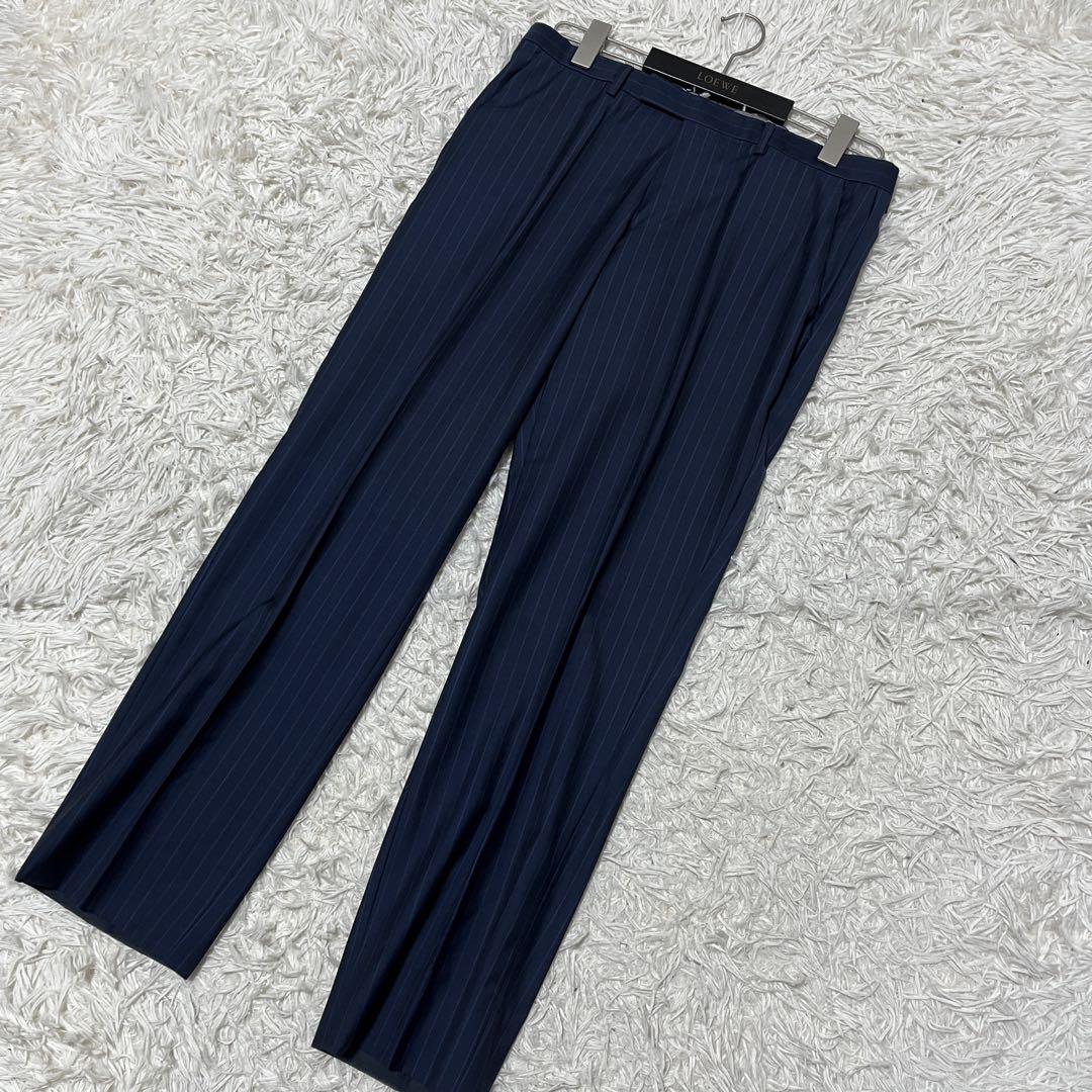 HUGO BOSS Zegna セットアップ スーツ ネイビー ストライプ