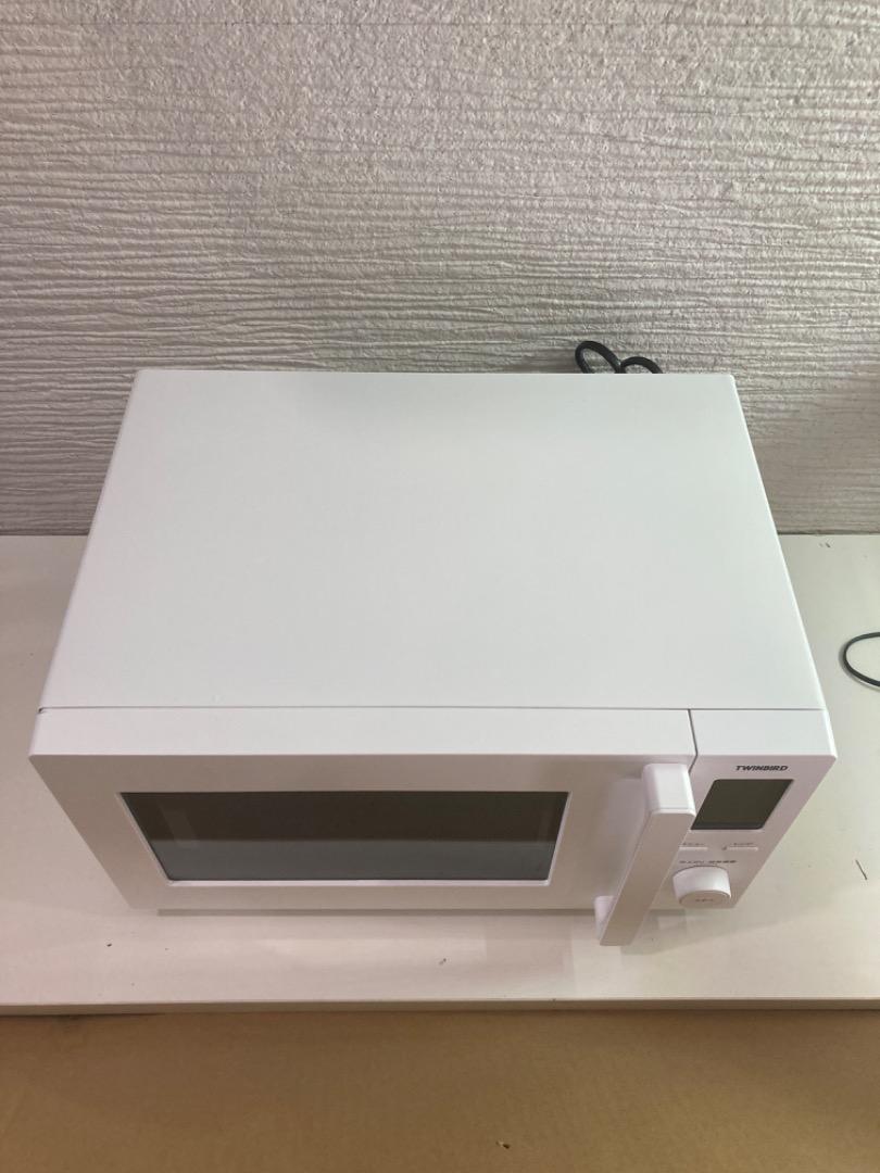 【美品】ツインバード 電子レンジ TWINBIRD DR-F281W