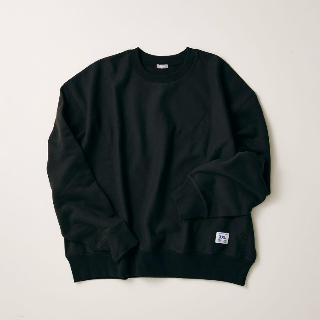 セール❗️レリューム　スウェット　ブラック　XXL ビッグシルエット　3XL タグ