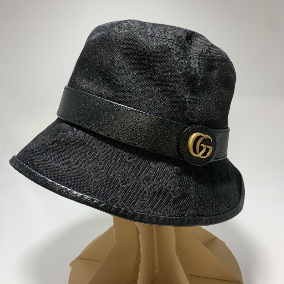 GUCCI バケットハットブラック 正規品