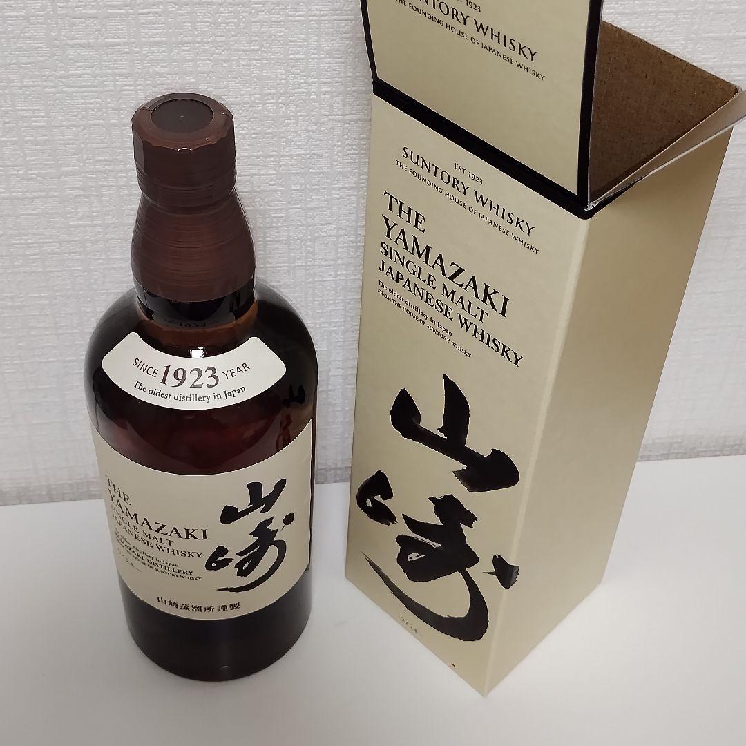 【未開封】サントリー 山崎 シングルモルト ウイスキー 43度 700ml