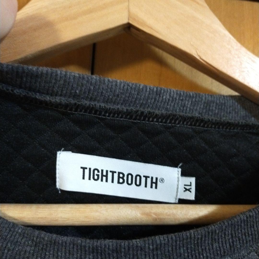 トップス TIGHTBOOTH QUILTING CREW SWEAT