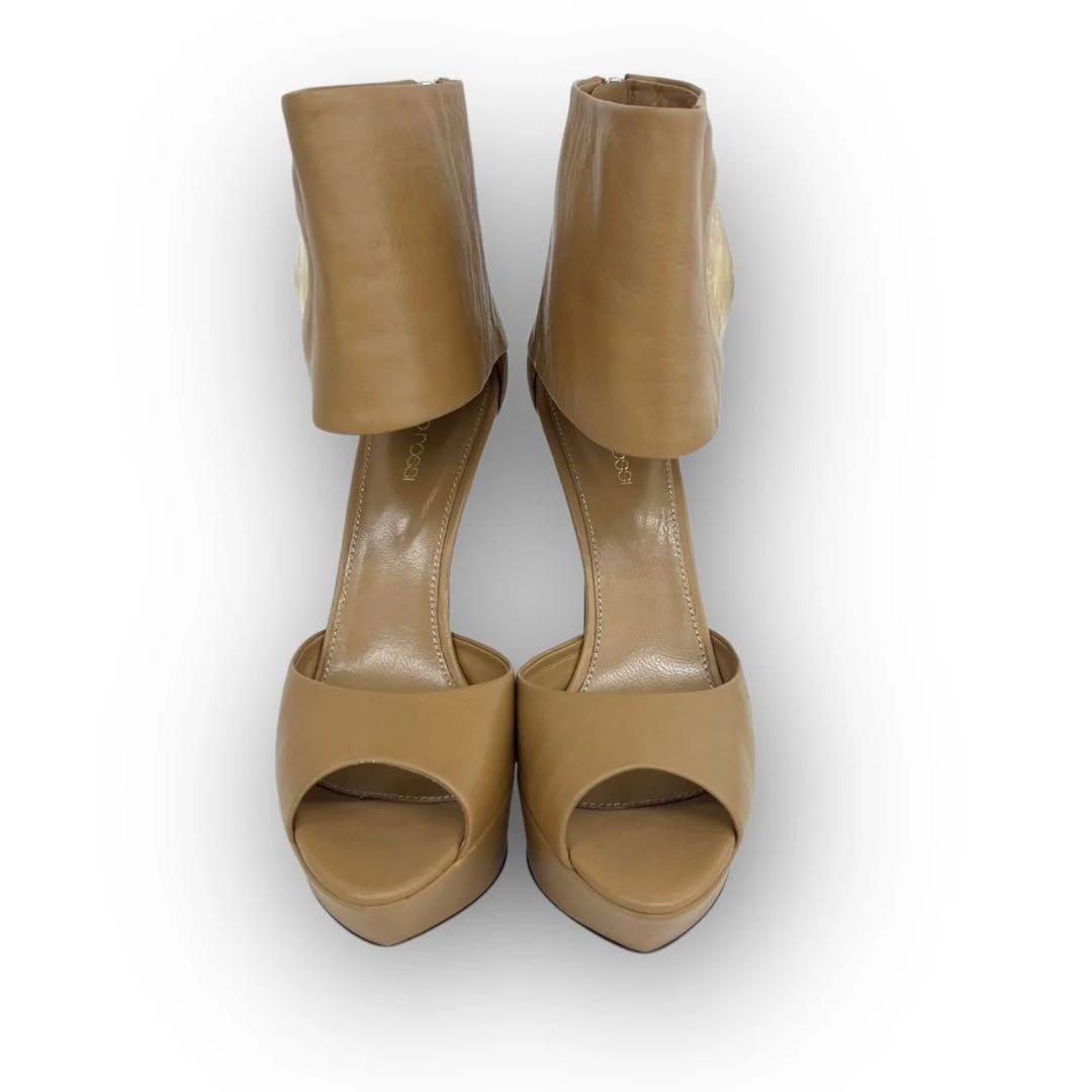 【希少】 美品 セルジオロッシハイヒール厚底ピンヒール13cm38