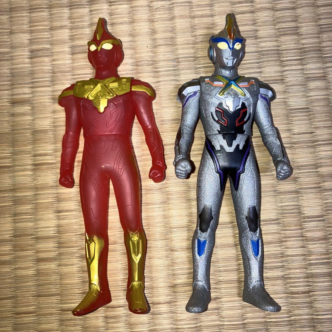 ウルトラマンエックス・怪獣ソフビ 10体セット(ライブサイン付き有り)