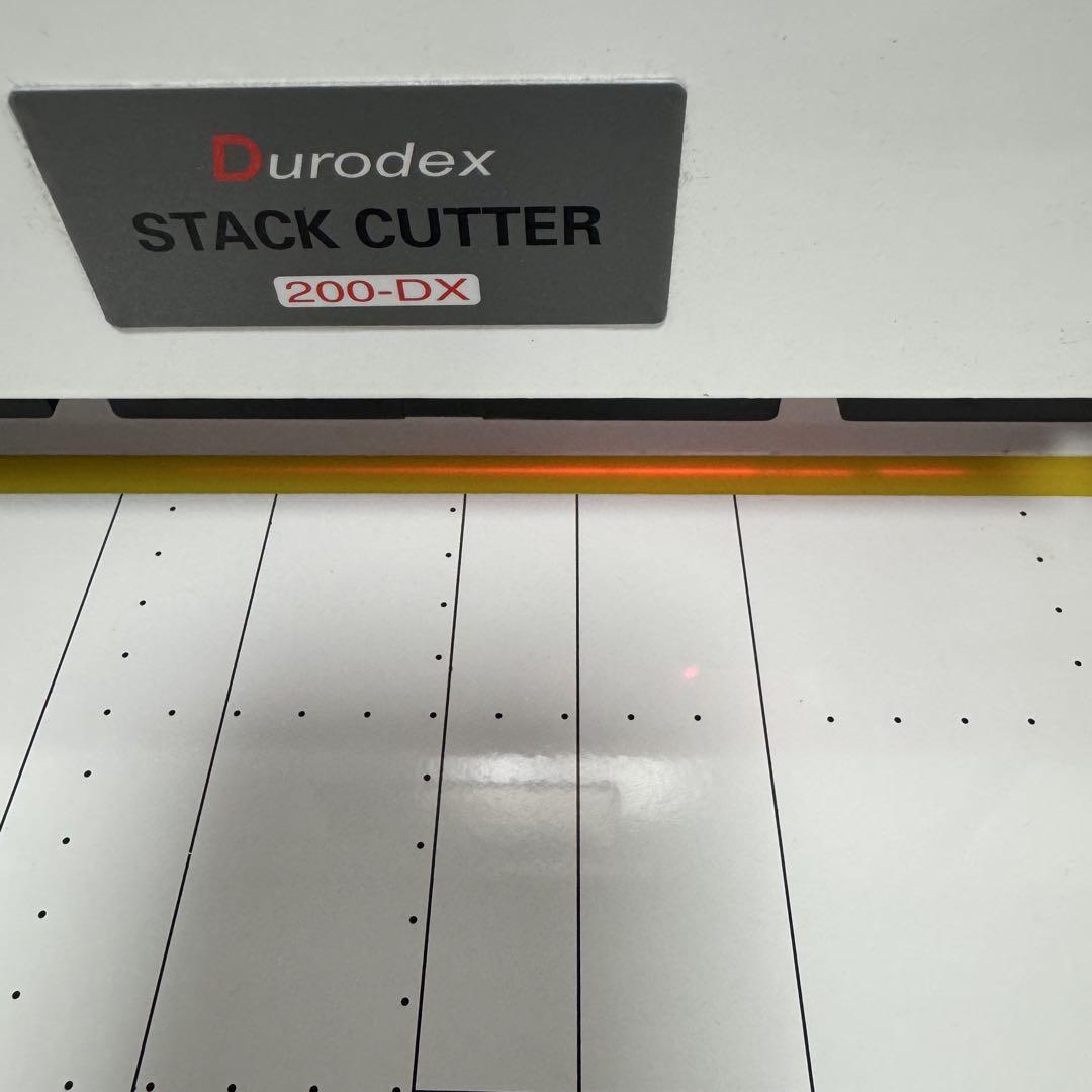 Durodex STACK CUTTER 200-DX 裁断機