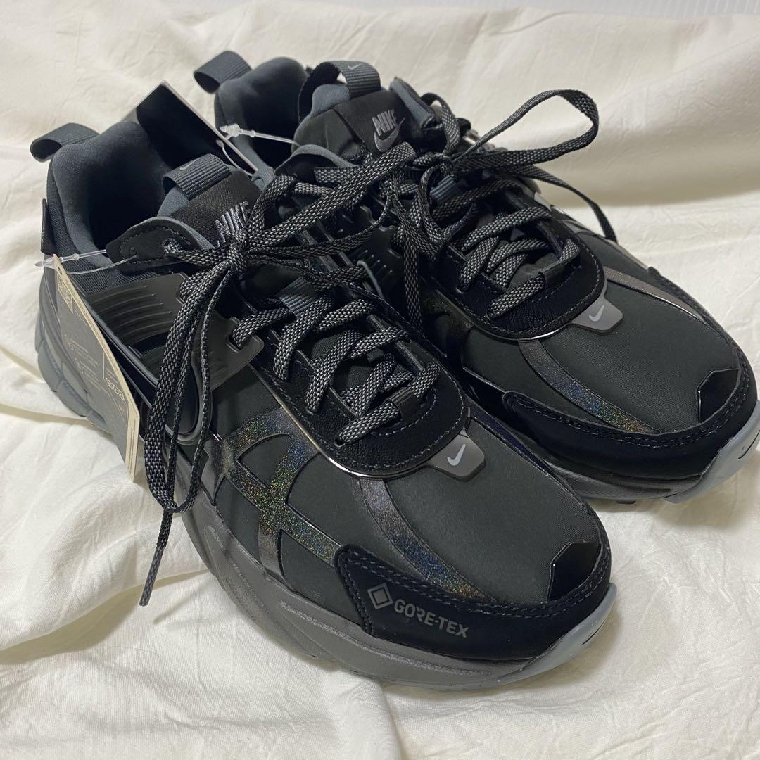 【新品訳あり】Nike スニーカー V2K GORE-TEX 防水 黒 22cm