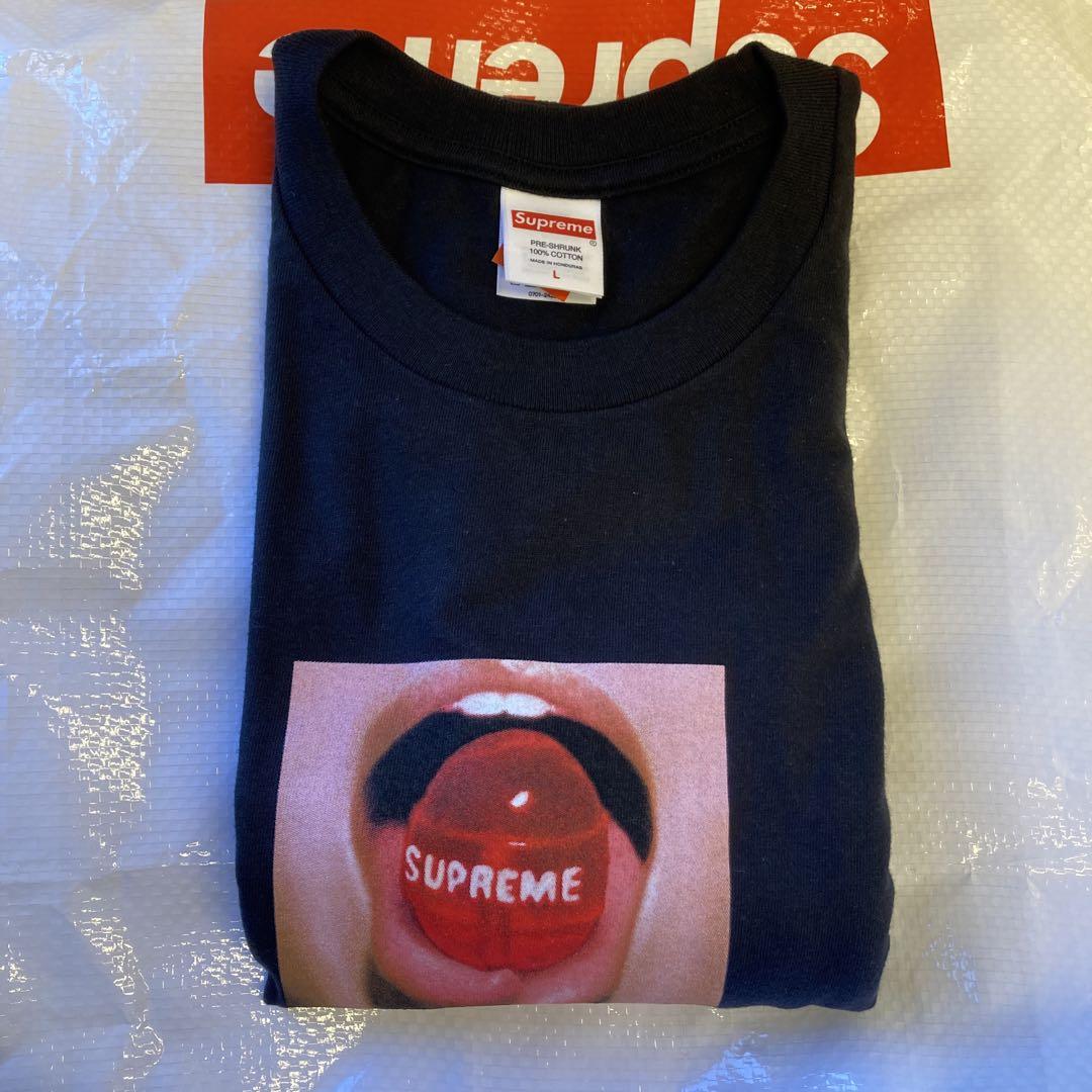 Supreme Lollipop Tee ブラック Lサイズ 新品