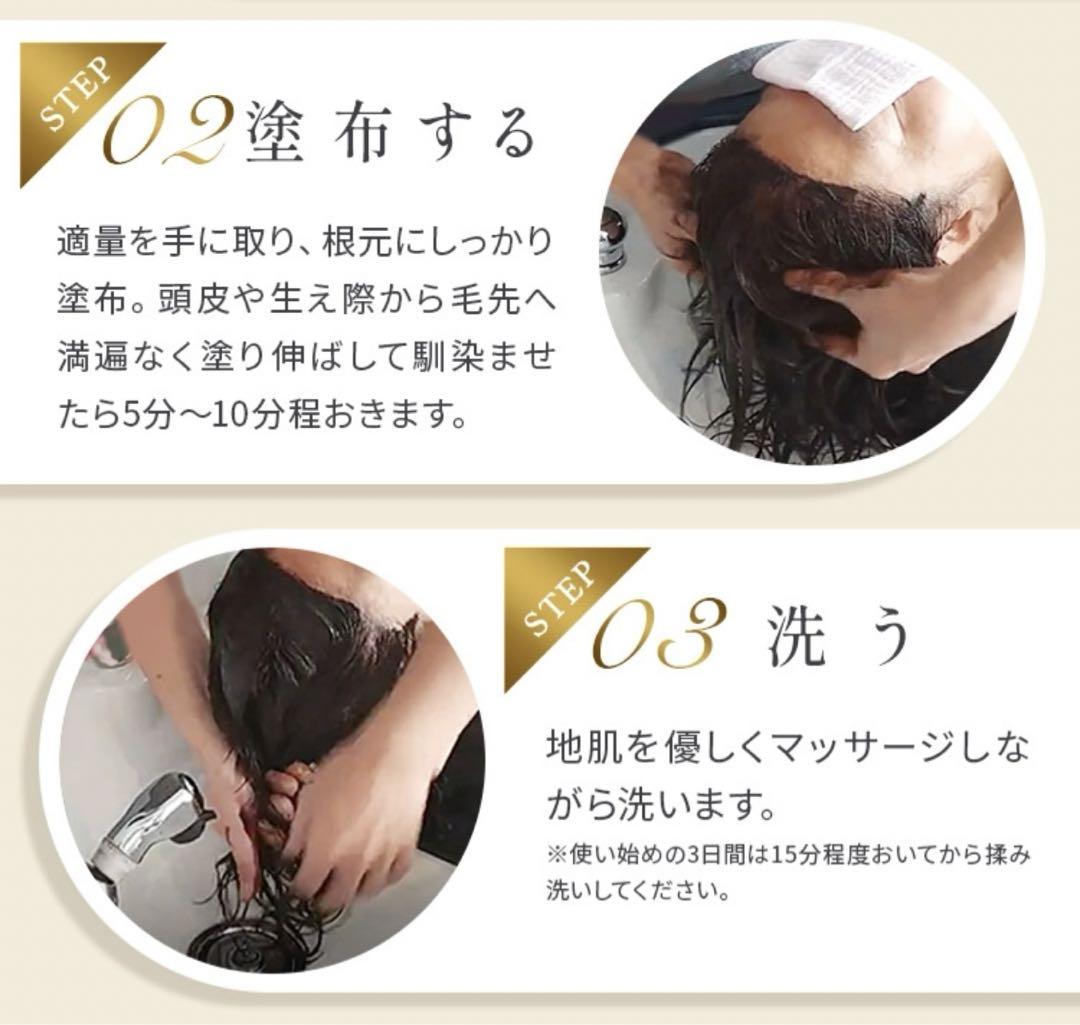 VALANROS KURO クリームシャンプーダークブラウン 400g 2個