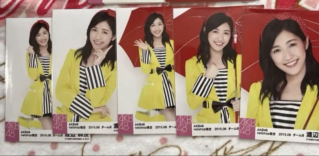 AKB48 2015.06 レインコート 渡辺麻友 5枚