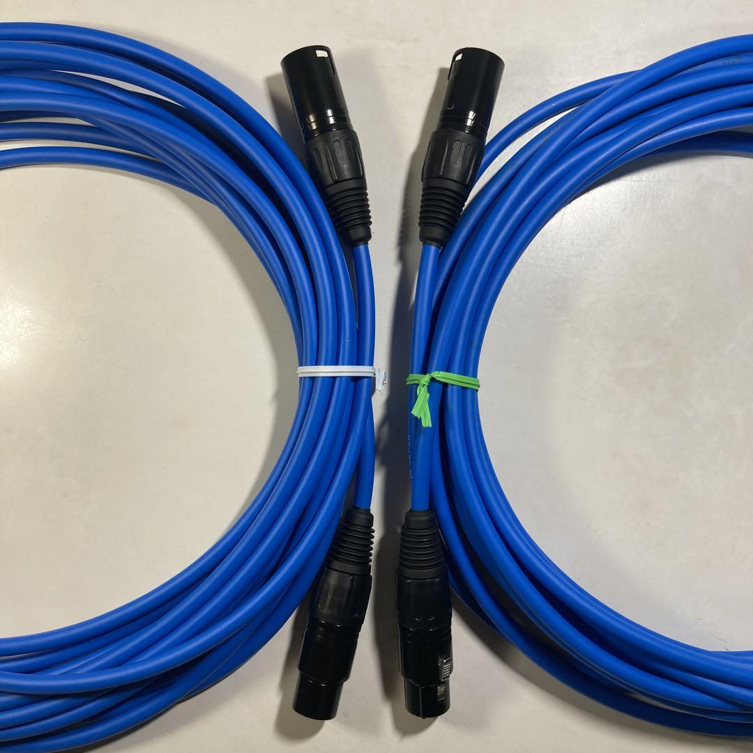CANARE マイクケーブル8m（2本セット）新品 CANARE マイクケーブル8m（2本セット）新品