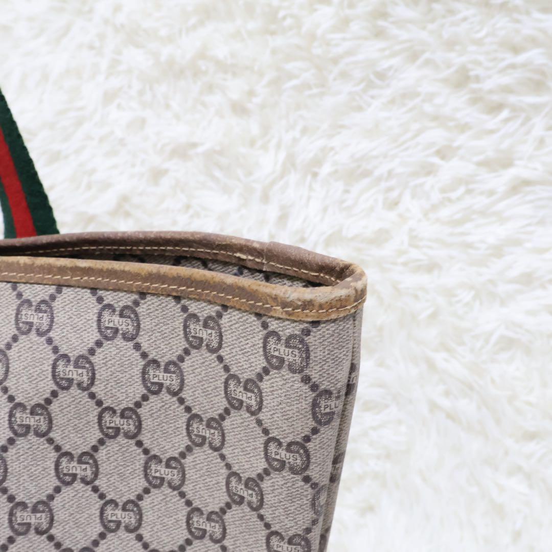 GUCCI トートバッグ　シェリーライン　金　金具　ゴールド