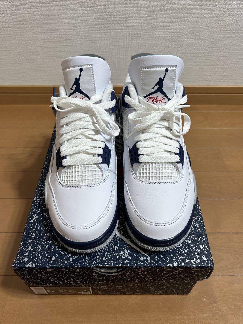【本物保証 /関税・送料無料】Nike Air Jordan 4 Midnight Navy Nike Air Jordan 4 
