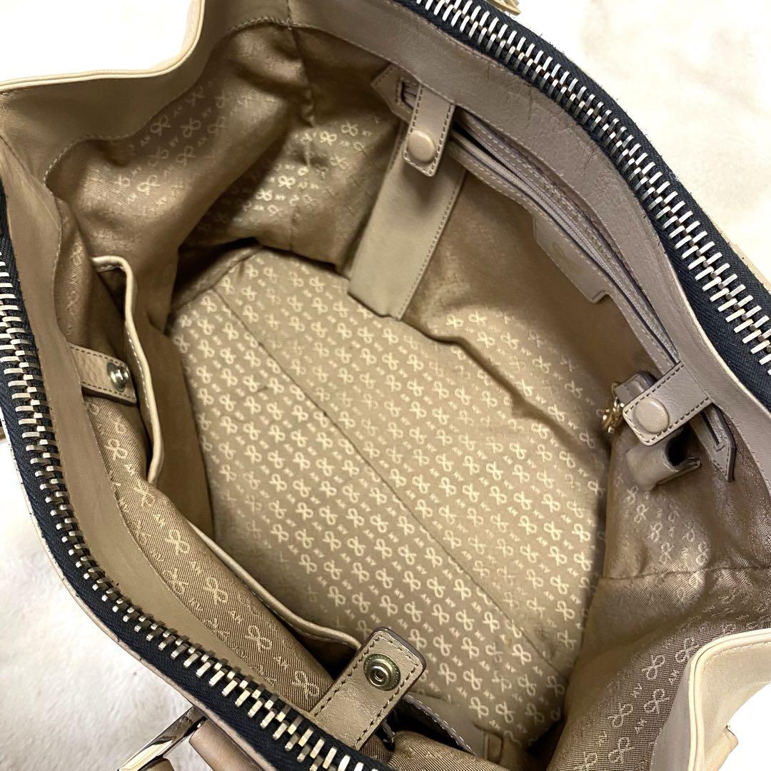 正規店仕入れの ANYA レザー タッセル ハンドバッグ 2way ✨良品✨ HINDMARCH バッグ