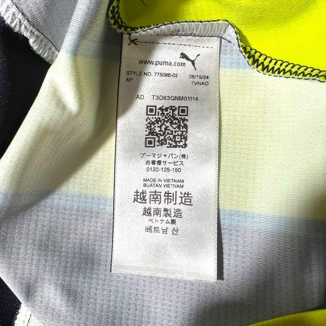 極美品 PUMA マンチェスターシティ ハーランド アウェイ ユニフォーム XL