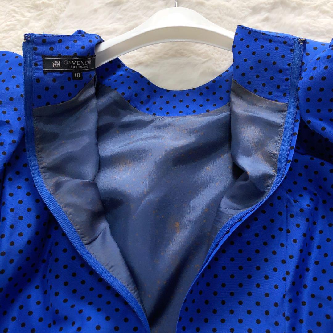GIVENCHY*ジバンシー　ヴィンテージワンピース　2way ドット フリル