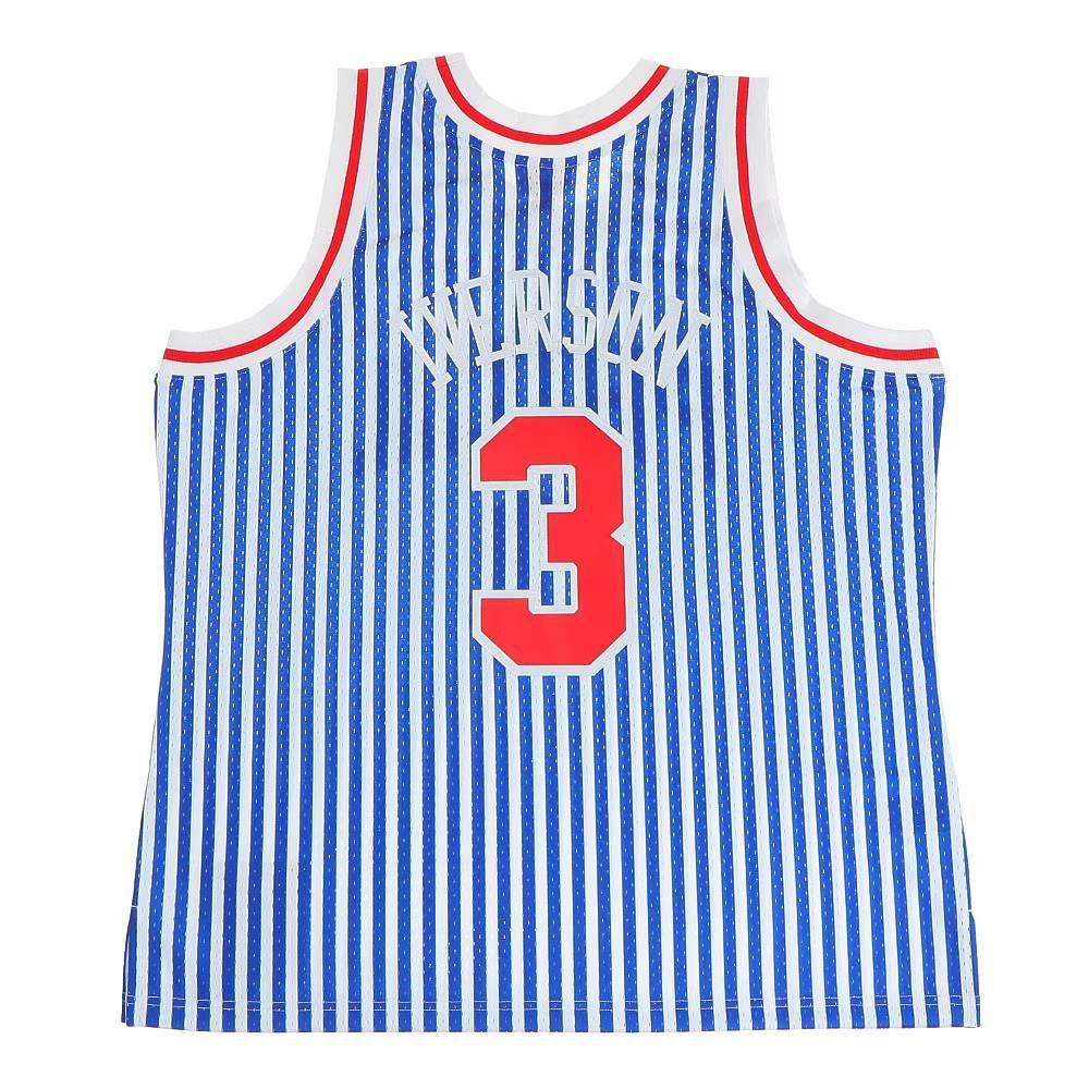 NBA 76ers アレンアイバーソン ストライプ スイングマン Мサイズ