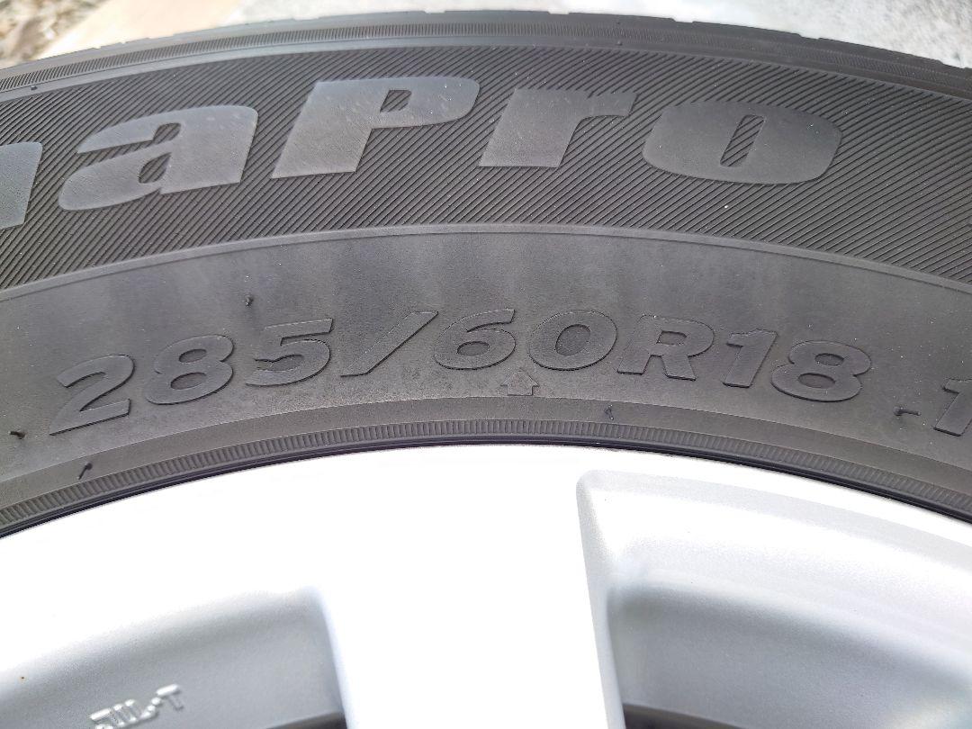 トヨタ ランドクルーザー200 純正ホイール【美品】&スタッドレス 4本セット