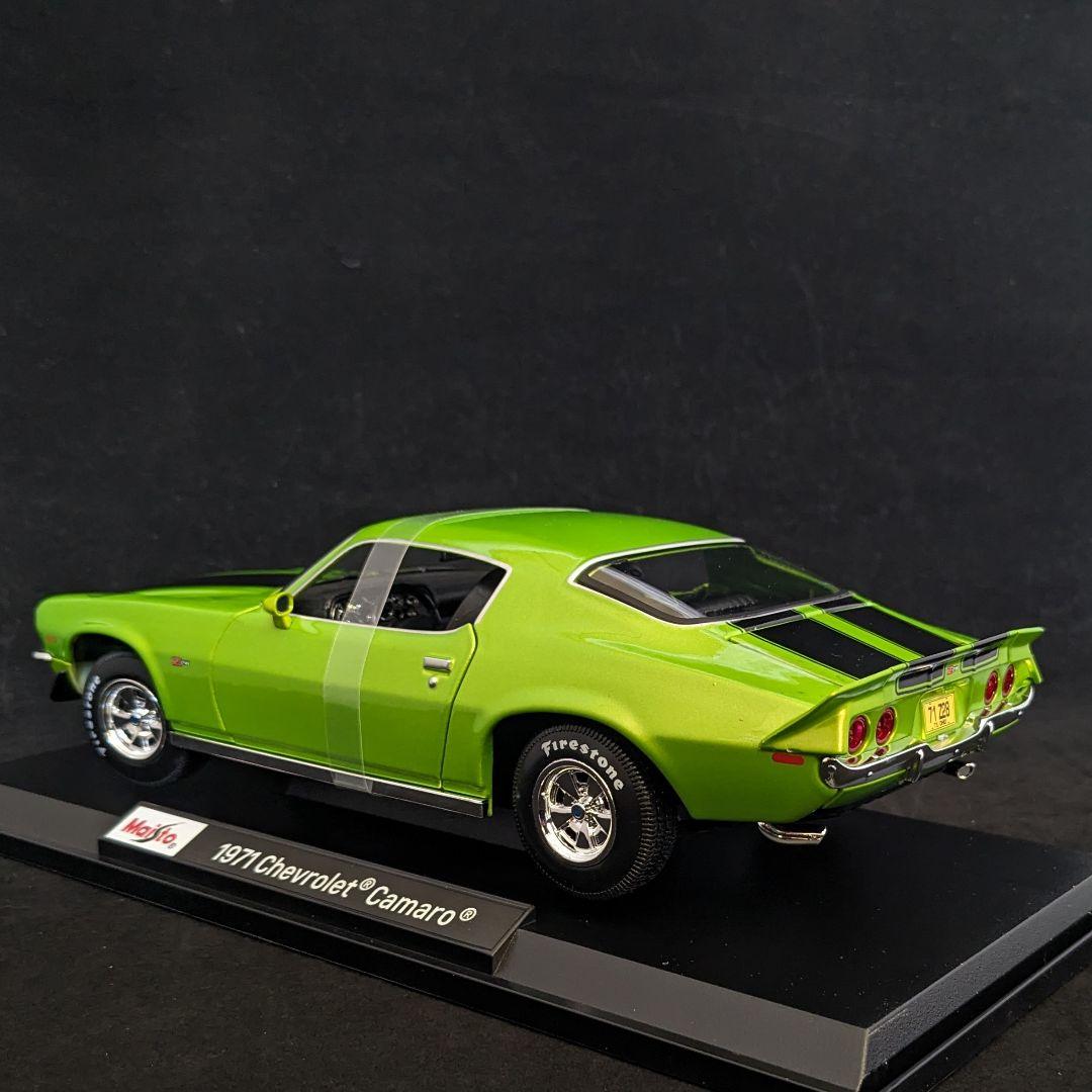 新品 Maisto 1971 Chevrolet Camaro カマロ 1:18 - メルカリ