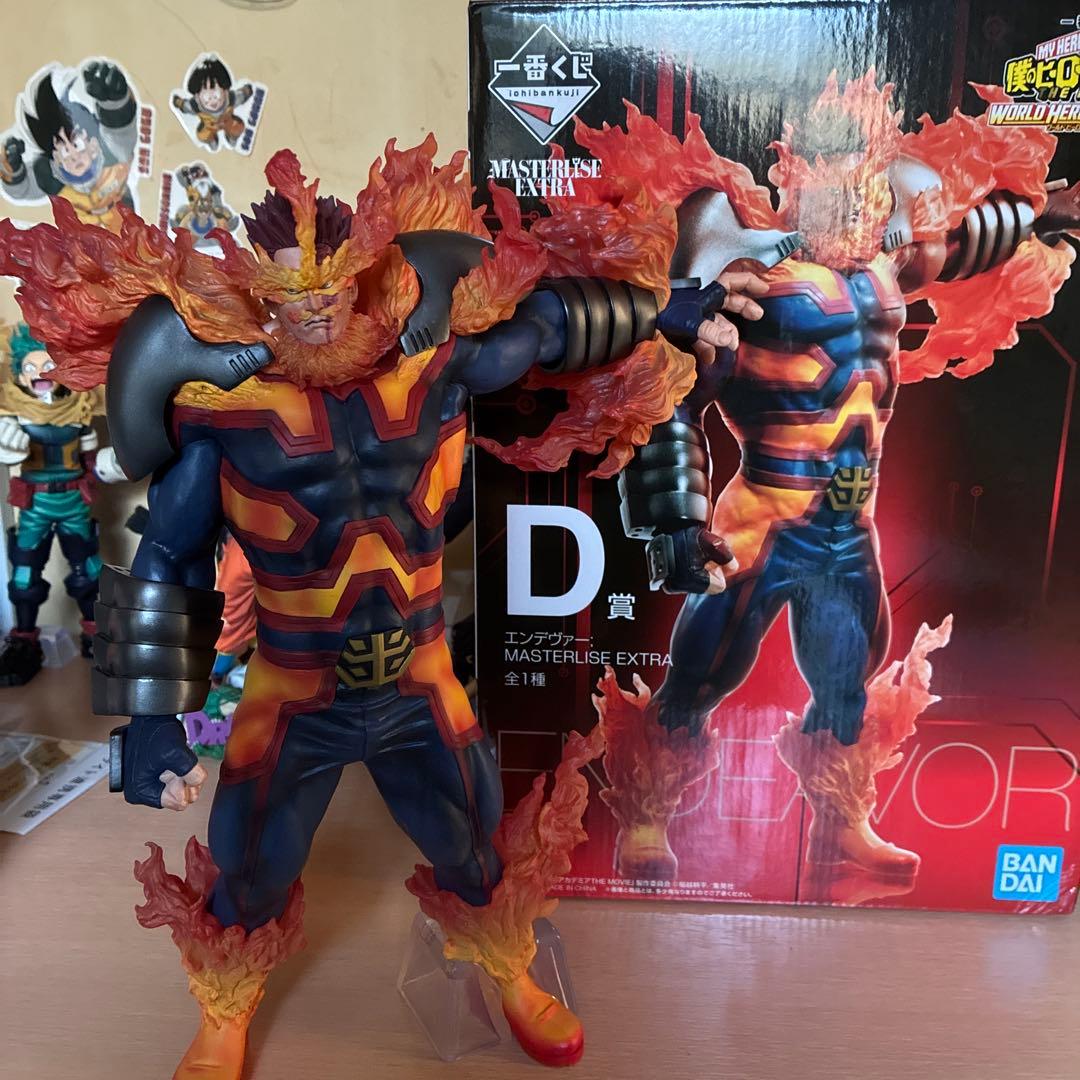 僕のヒーローアカデミア エンデヴァー フィギュアマスターライズextra目立った傷や汚れなし
