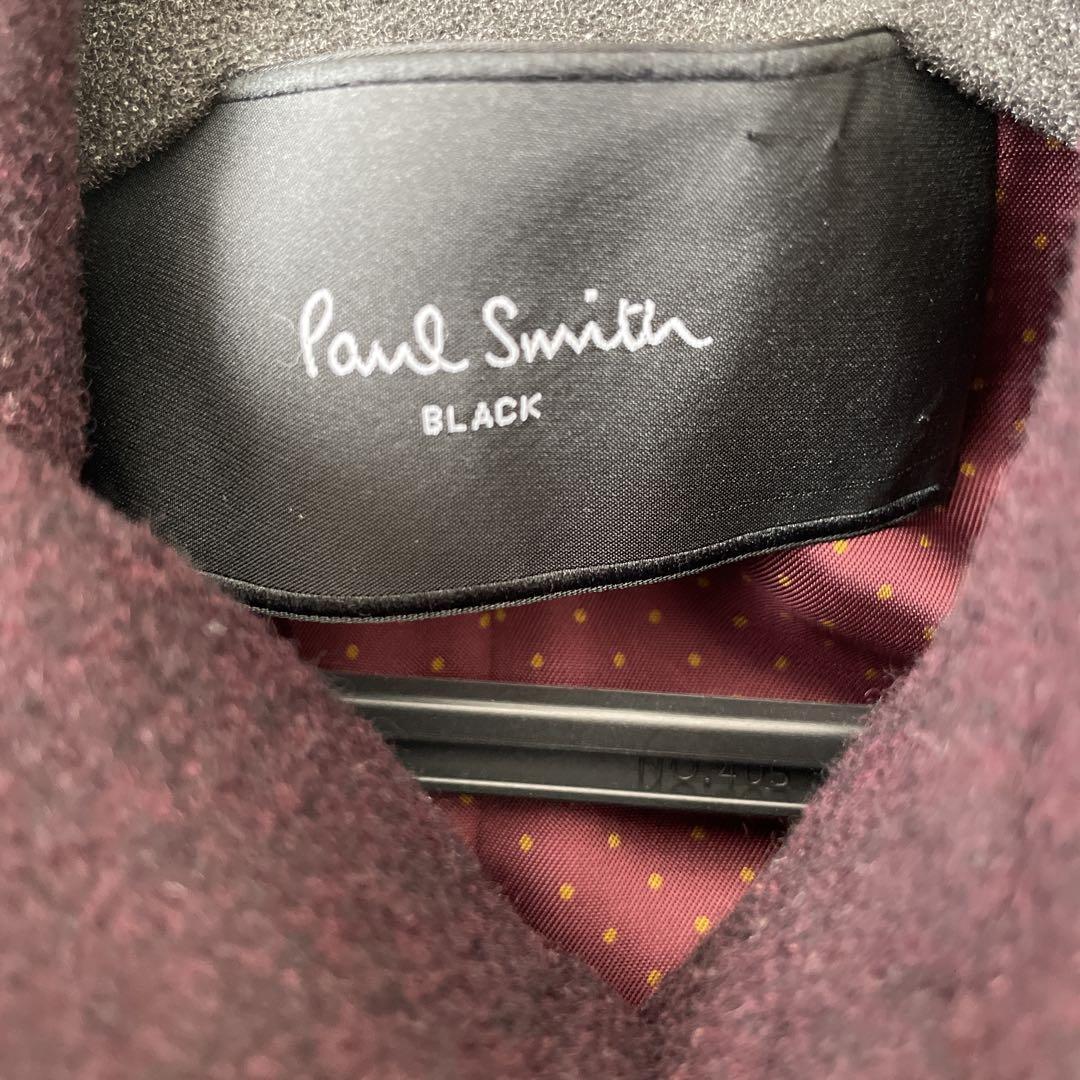 Paul Smith BLACK ダークパープル ロングコート Paul Smith BLACK ダークパープル ロングコート