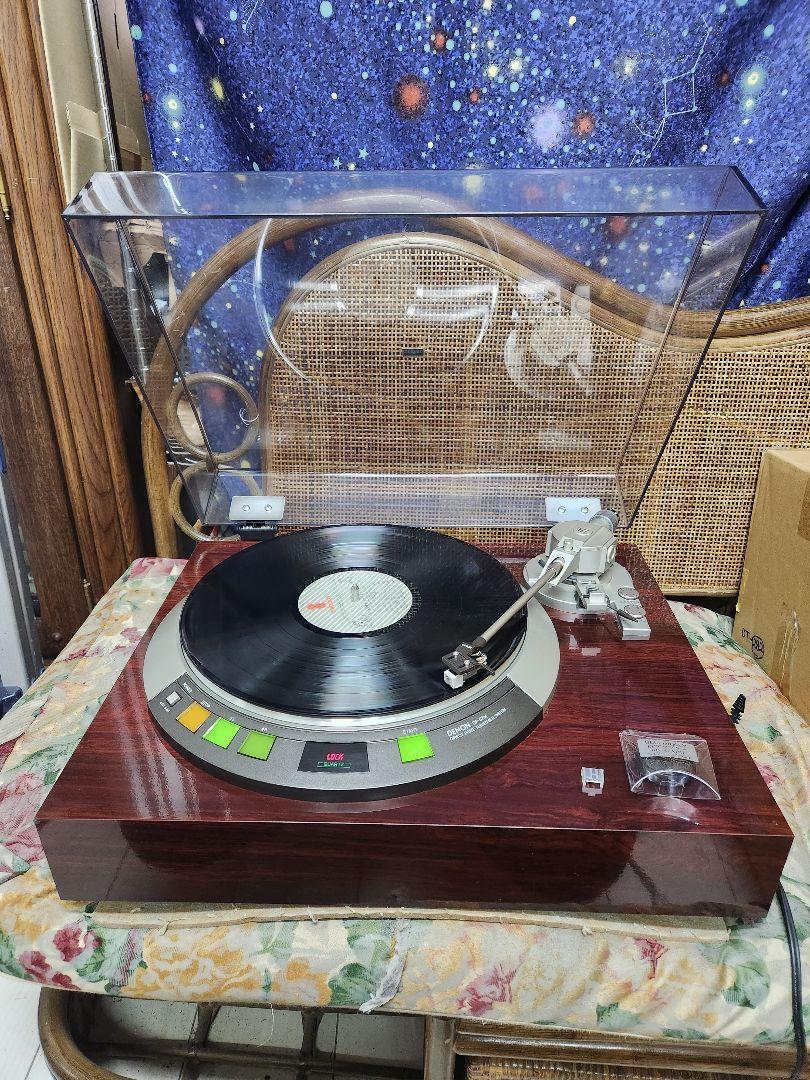 奇跡!レストア超美品!カートリッジ新品DENON レコードプレーヤーDP-57M