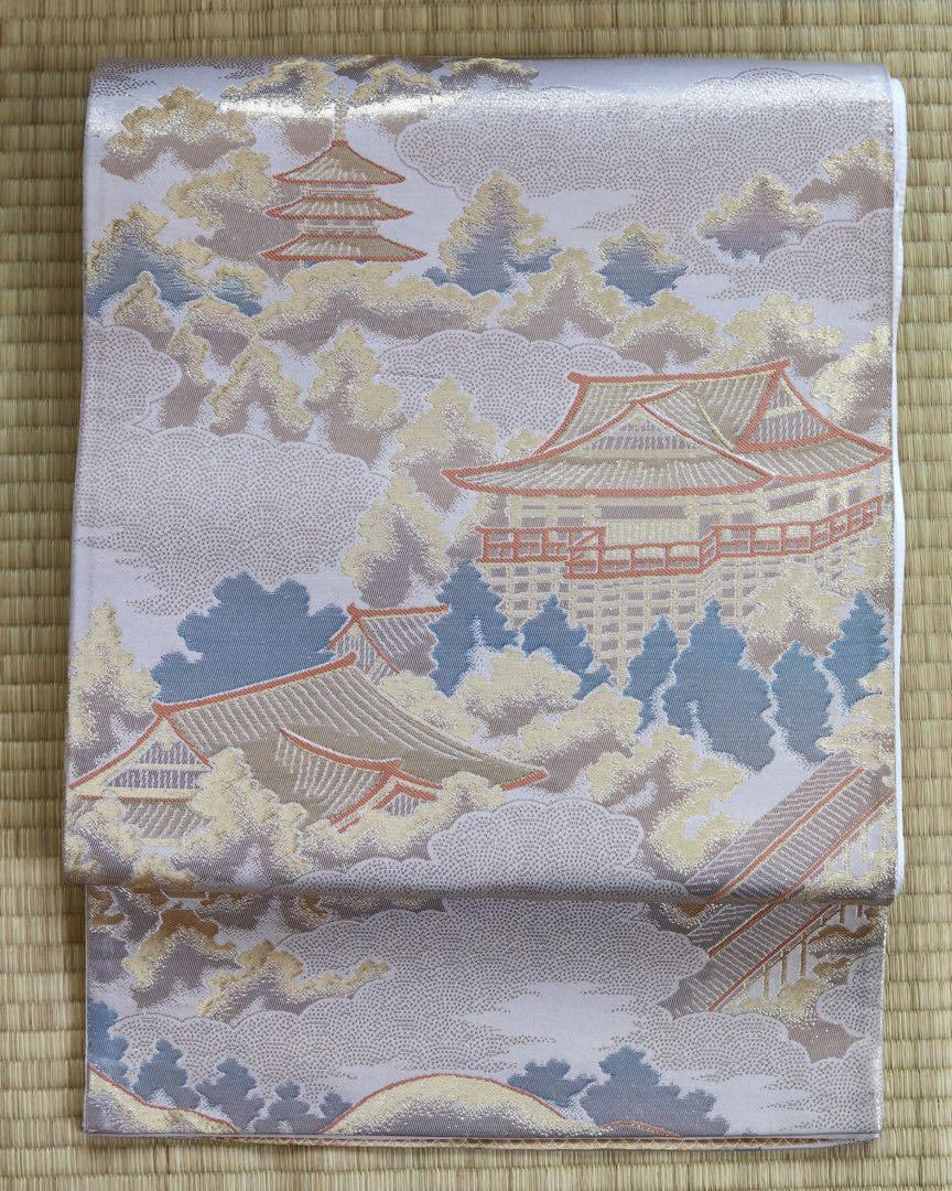 袋帯 風景柄 豪華