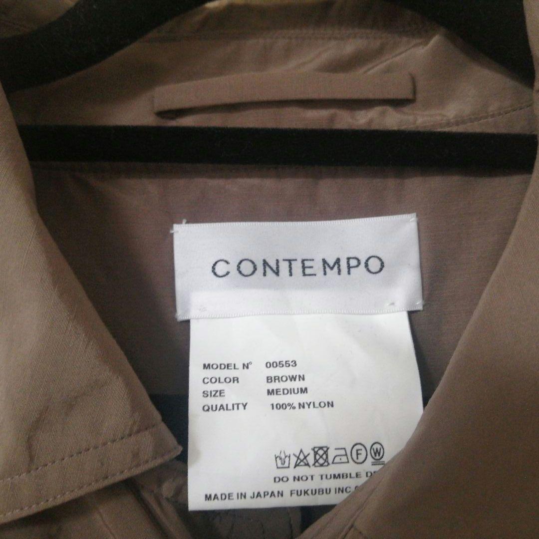 【美品】YAECA CONTEMPO レインコート　ブラウン