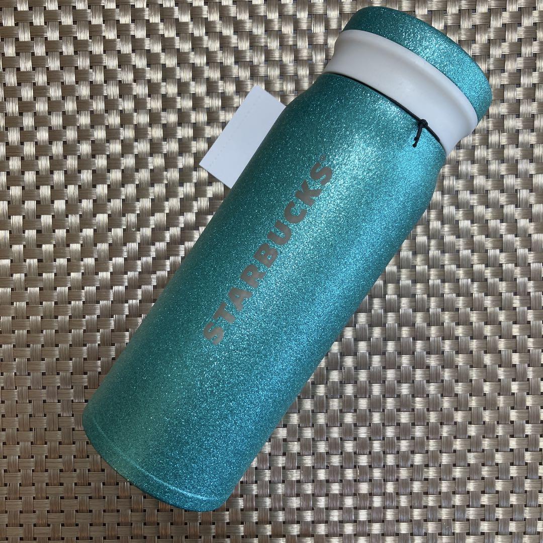 スターバックス ステンレスボトルグリッターターコイズ 488ml ステンレスボトルグリッターターコイズ488ml|ボトル|bottle