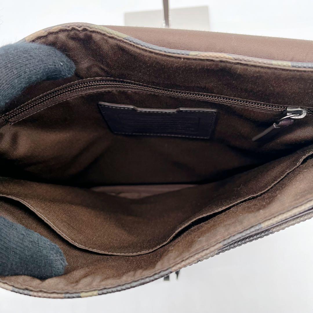 コーチ COACH メッセンジャーバッグ 迷彩柄 ショルダーバッグ クロスボディ