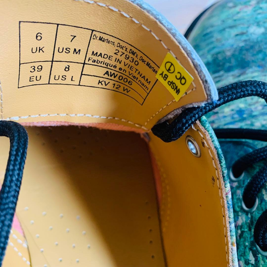 Dr. Martens モネデザイン レースアップシューズ Dr. Martens モネデザイン レースアップシューズ