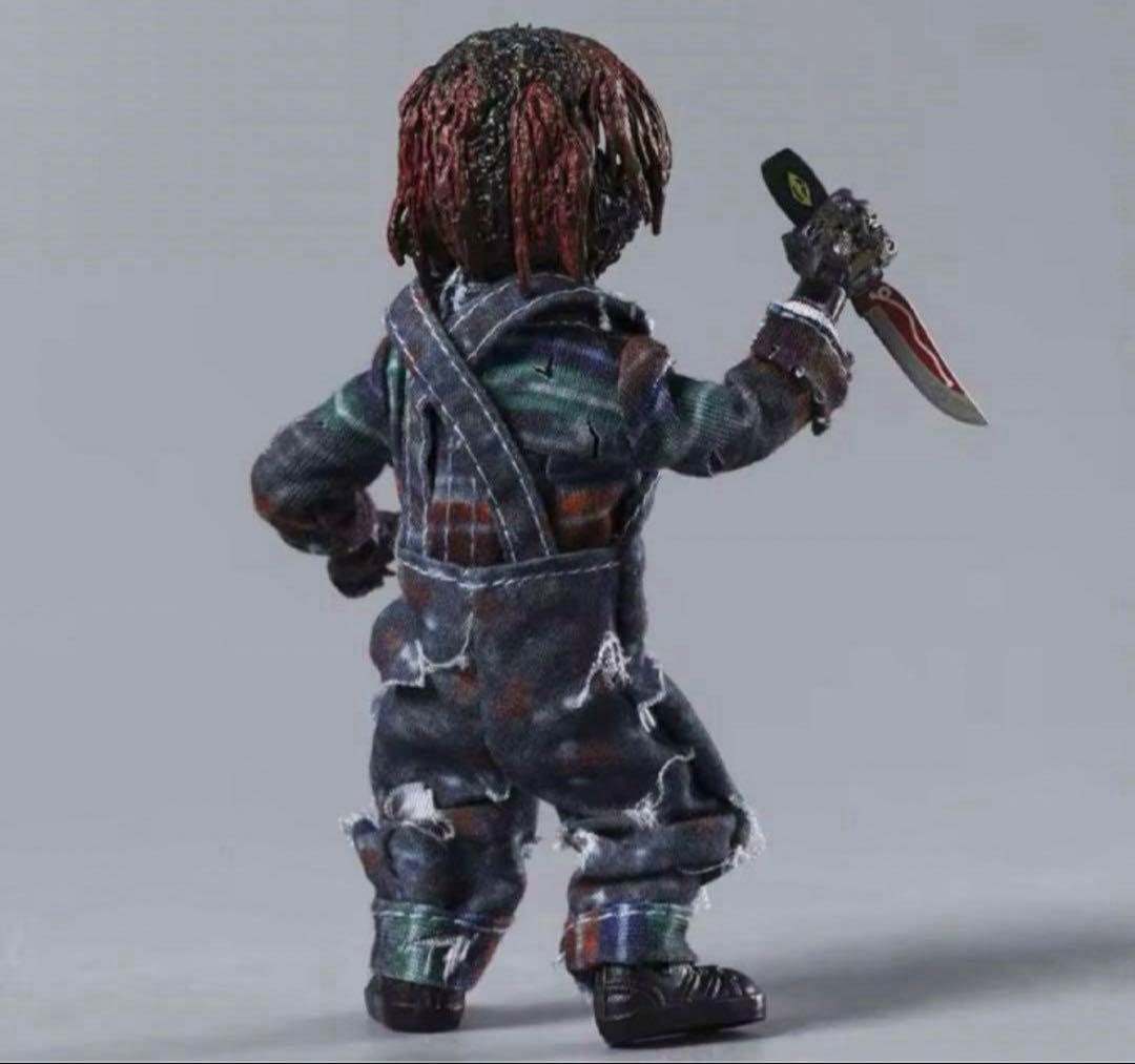 未使用 NECA チャイルド プレイ バーニング(焦げ)チャッキー
