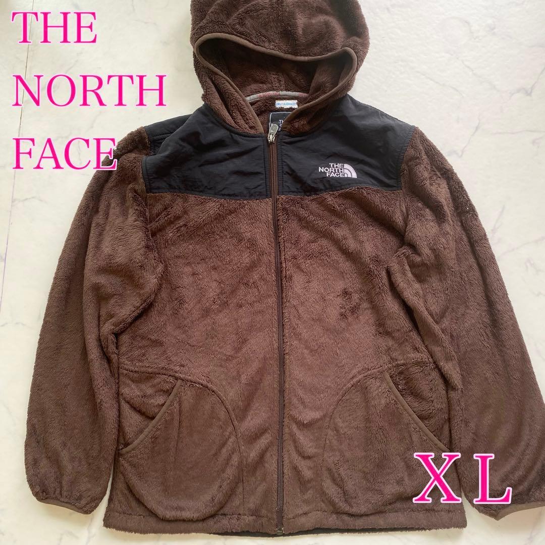 THE NORTH FACE フリースジャケット XL ブラウン　大きいサイズ
