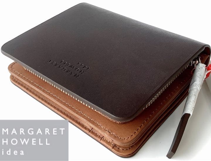 新品☆マーガレットハウエル☆新ベンジャミンラウンドファスナー2つ折