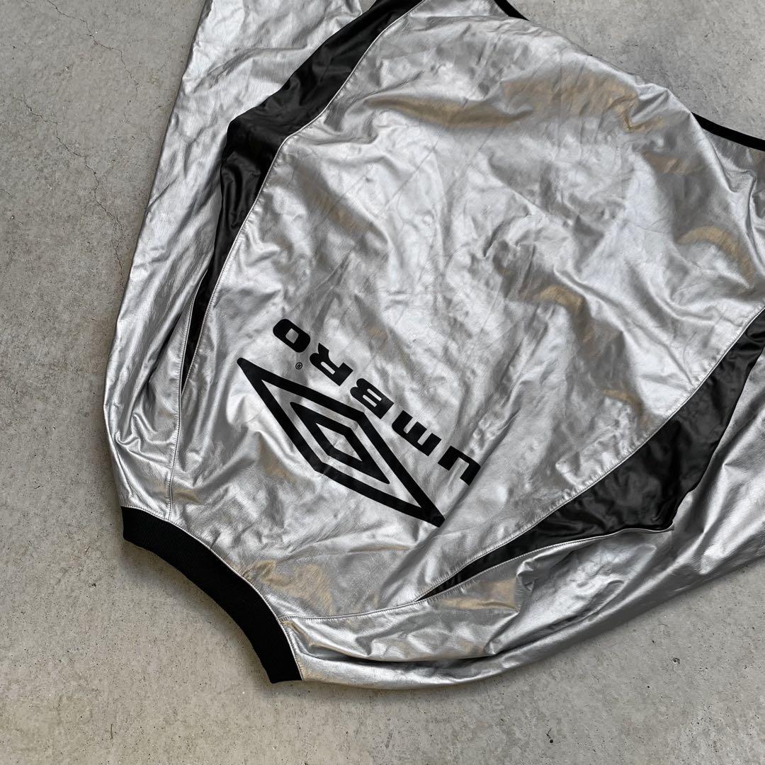 UMBRO ピステ サイバー パンク ロック テック シルバー y2k
