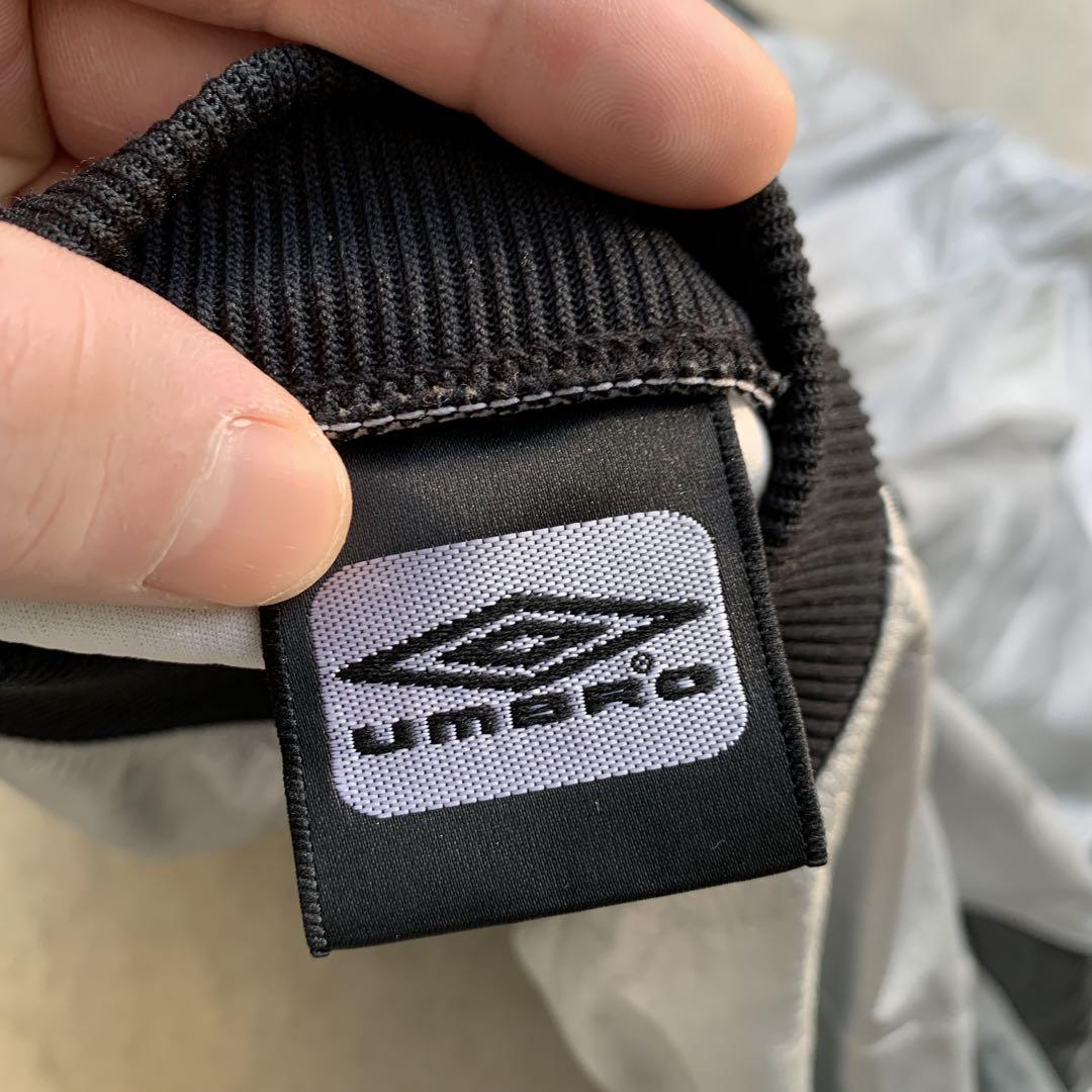 UMBRO ピステ サイバー パンク ロック テック シルバー y2k