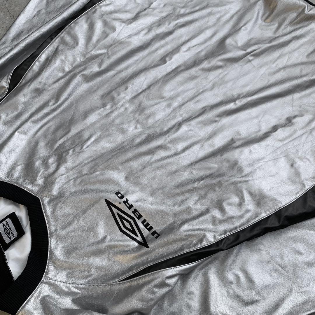 UMBRO ピステ サイバー パンク ロック テック シルバー y2k