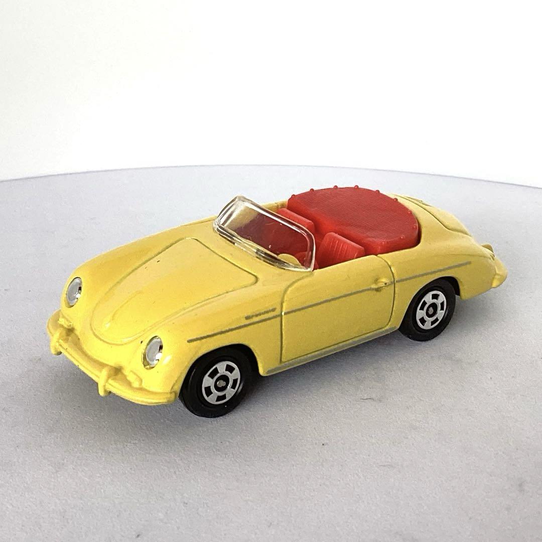 トミカ ポルシェ356 スピードスター イケダ限定特注　イエロー　絶版美品