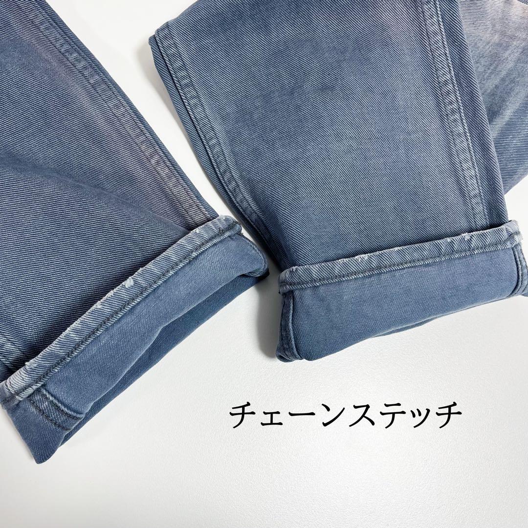 タグ付・W30・RRL・USA製・フェード・ボタンフライ・デニムパンツ・ジーンズ