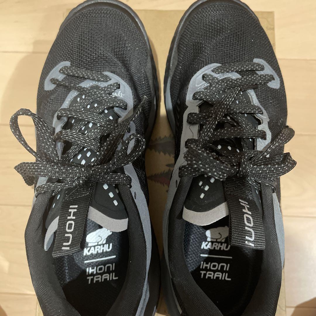 【極美品】karhuカルフ イコニトレイル1.0 黒　woman US7.5