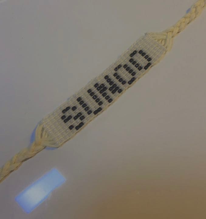 高級ブランド ビーズミサンガ オーダーページ ブレスレット