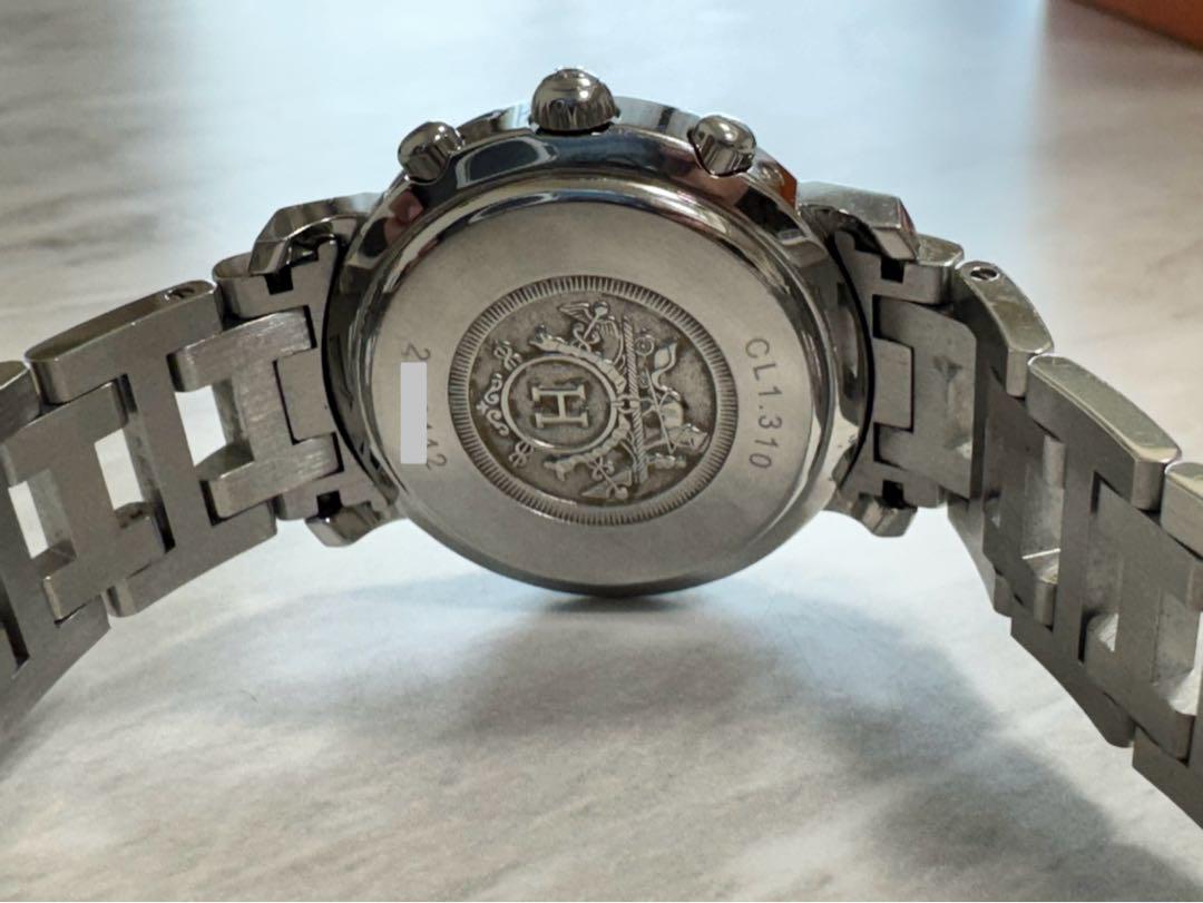 HERMES エルメス クリッパー クロノグラフ CL1.310 クォーツ