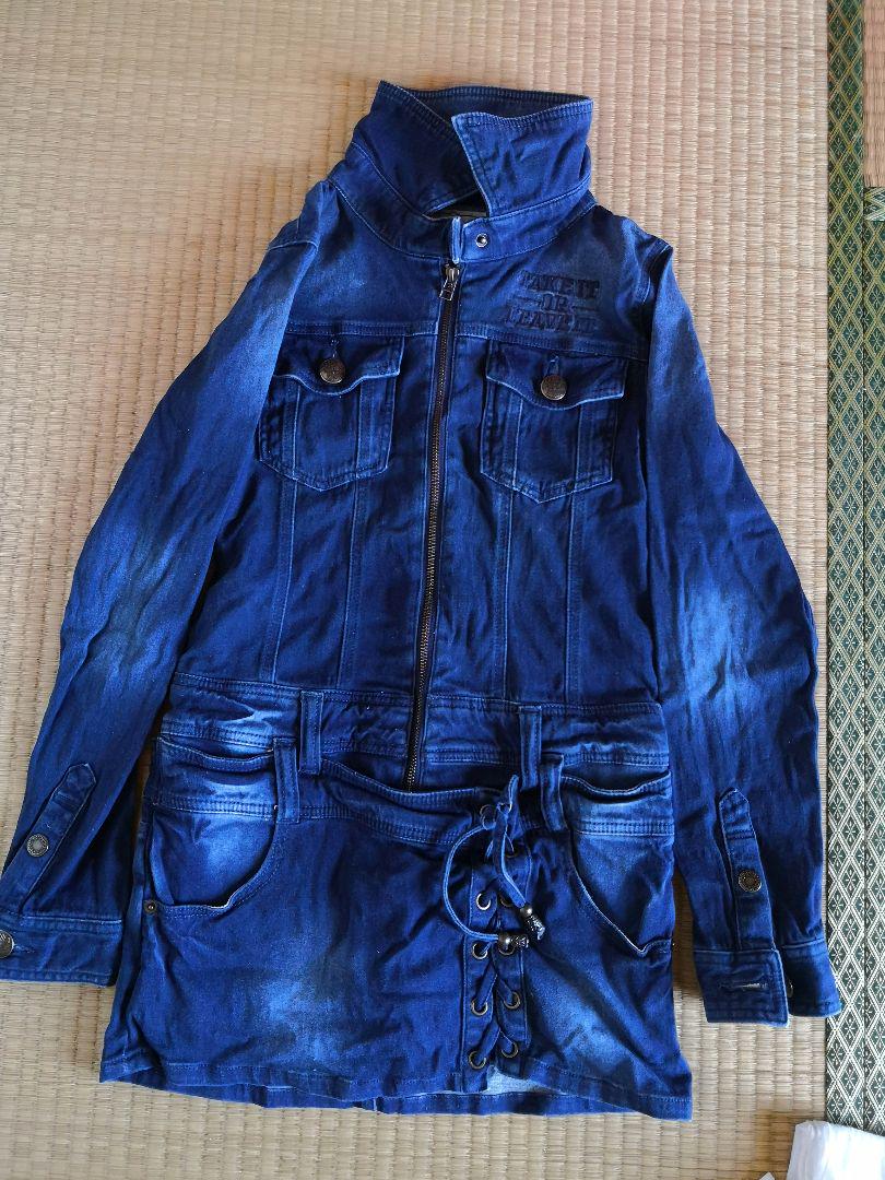 メルカリ つなぎ ワンピース Gジャン デニムジャケット 3 500 中古や未使用のフリマ メルカリ つなぎ ワンピース Gジャン デニムジャケット 3 500 中古や未使用のフリマ