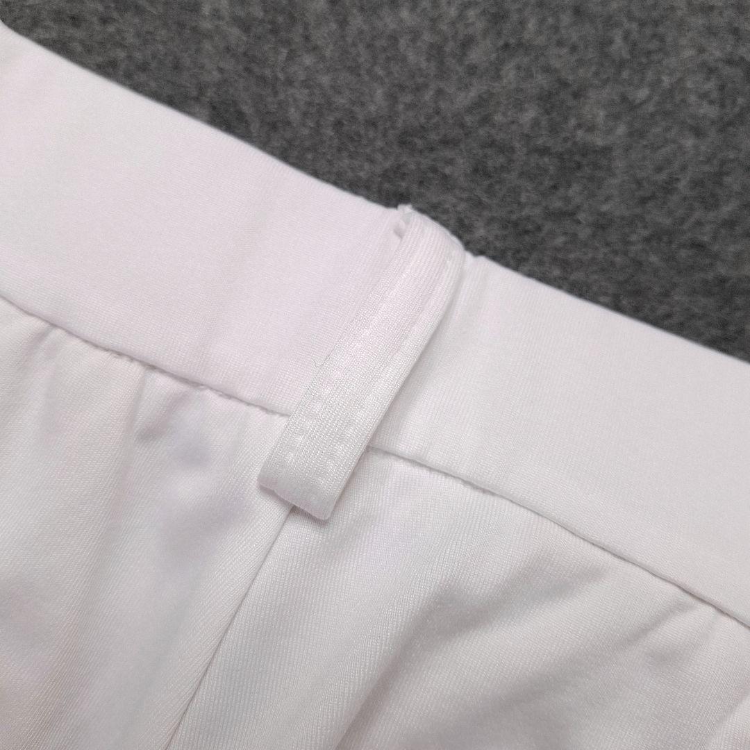【アンパスィ】ラバーロゴマーク×サイドラインデザイン ストレッチゴルフパンツM