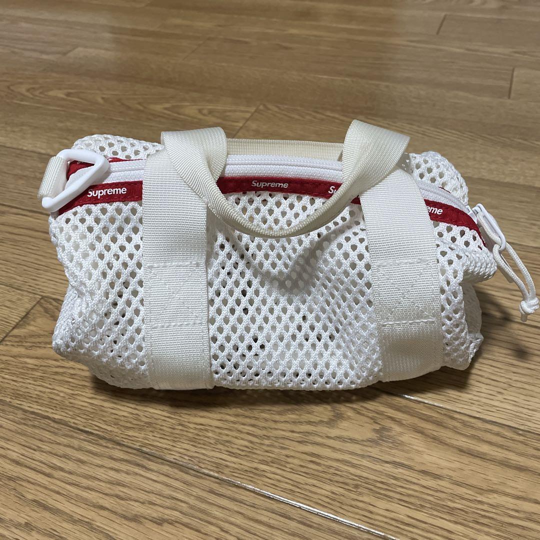 supremeメッシュミニダッフルバッグ