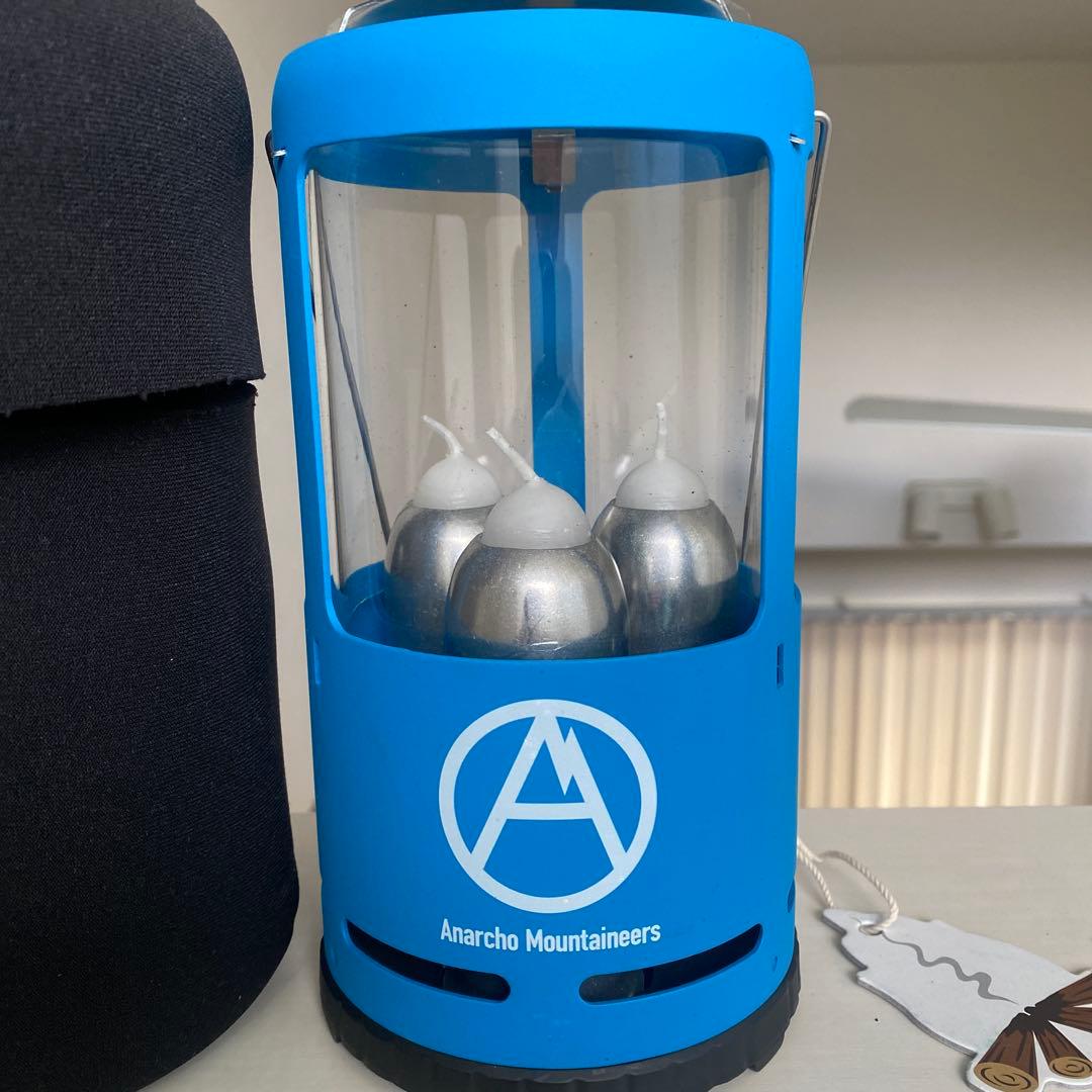 Anarcho Mountaineers ランタン 青新品、♥