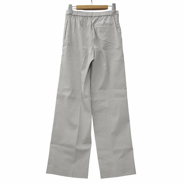 Theory セオリー パンツ（その他） グレー 0138224L0323 セオリー theory センタープレス ワイド スラックス パンツ