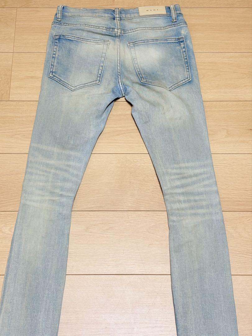 MNML X201 RHINESTONE SKINNY DENIMサイズ28