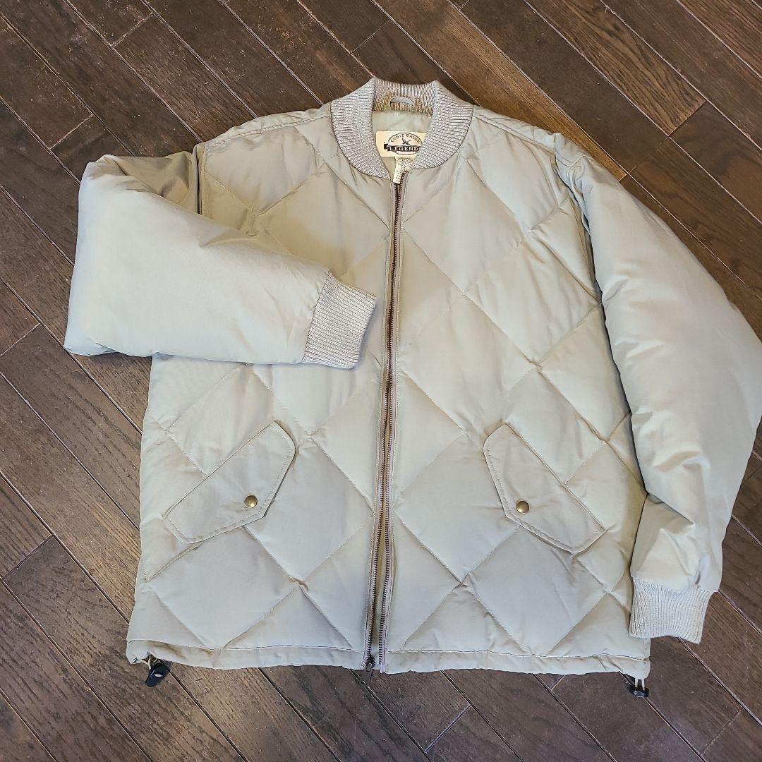 90s EDDIE BAUER　スカイライナー　カーキ キルティング S/P